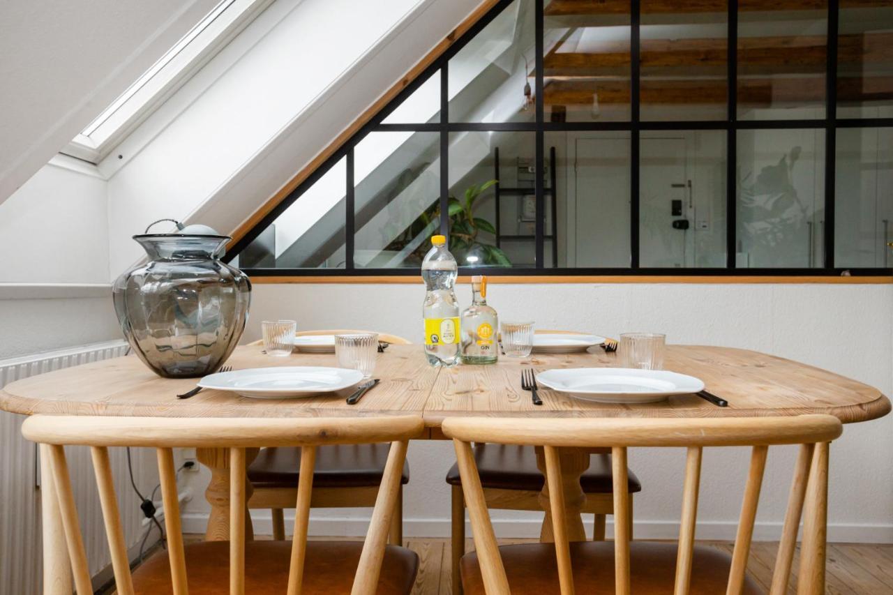 Come Stay In Penthouse With Room For 2-People Århus المظهر الخارجي الصورة